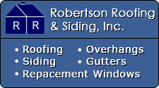 Robertson Roofing and Siding installs Replacement Windows!