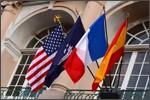 Flags flown over New Orleans