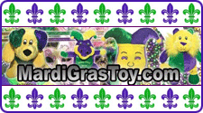 Mardi Gras Toy - Mardi Gras Throws and Plush Toys