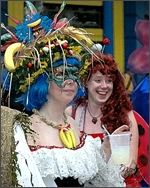 Mardi Gras Revelers
