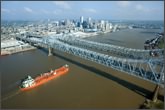 New Orleans and the Mississippi River